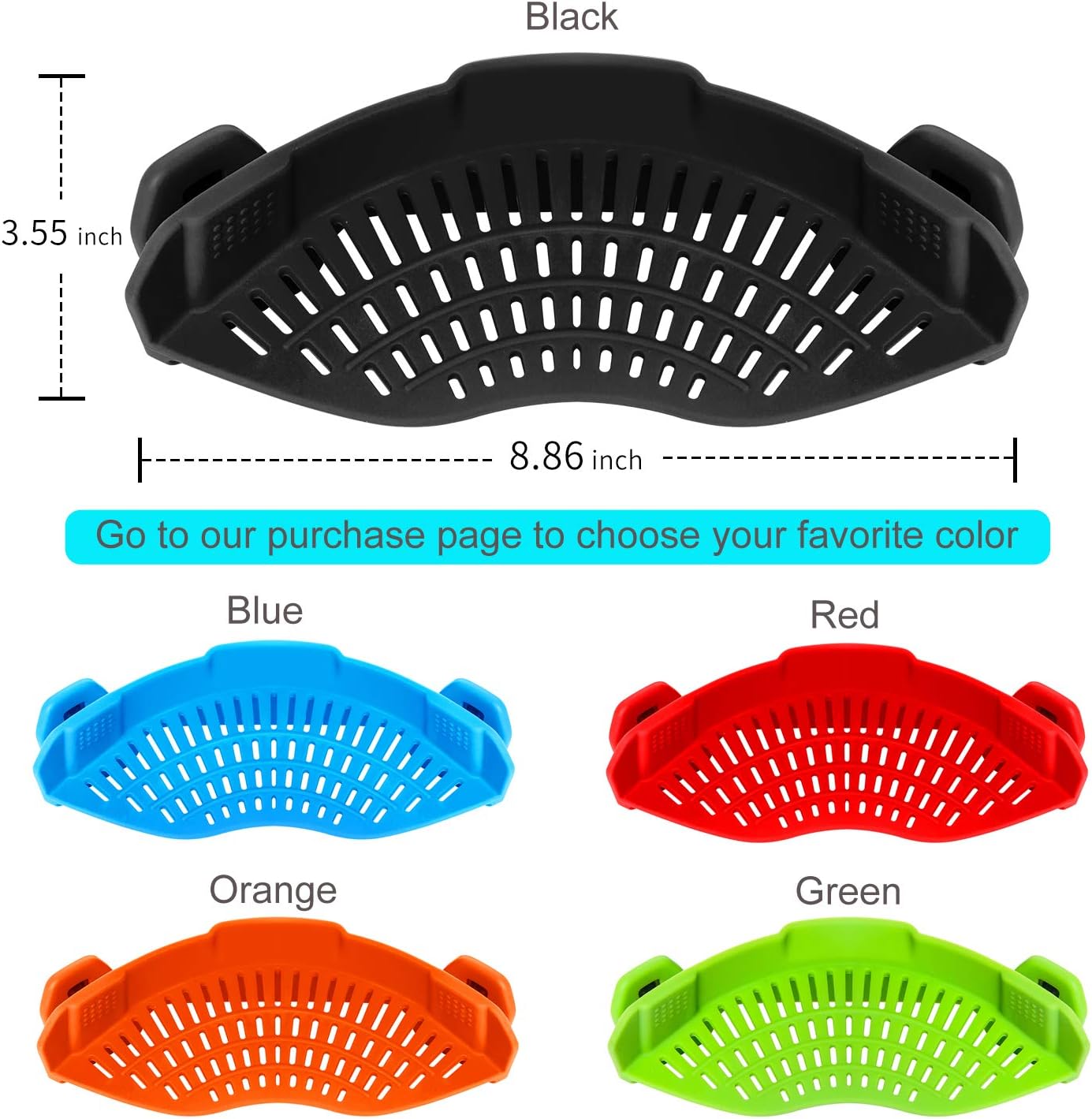 Strainer Silicone for All Pots and Pans