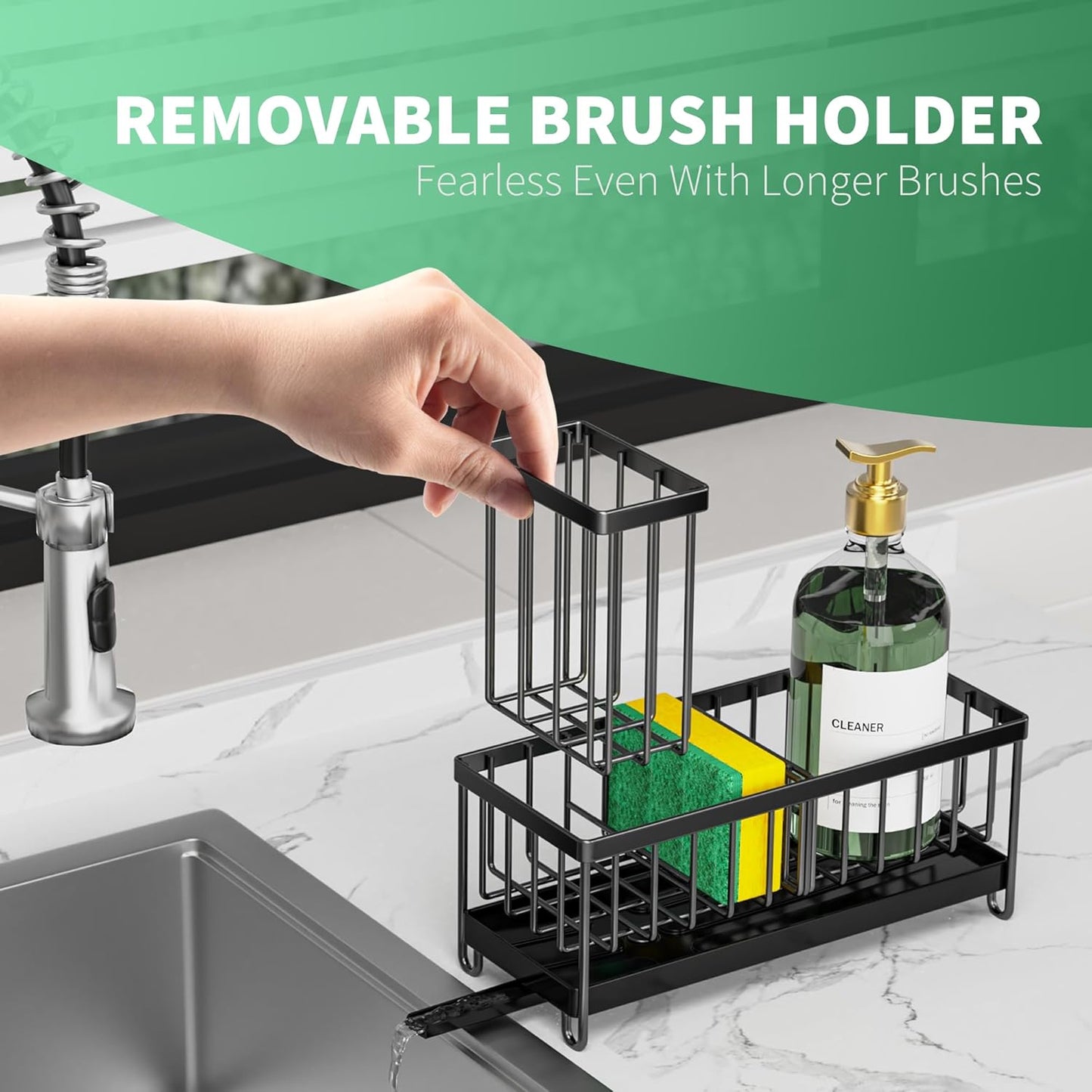 Sponge Holder for Kitchen Sink