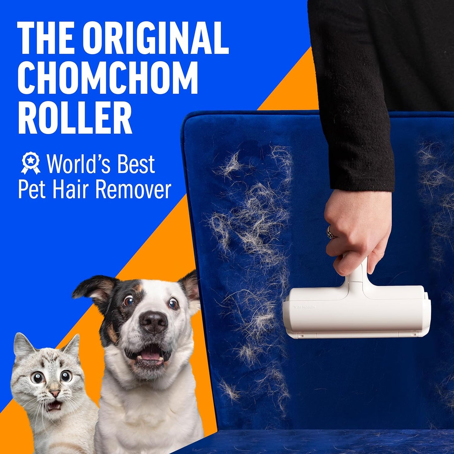 Pet Hair Remover and Reusable Lint Roller